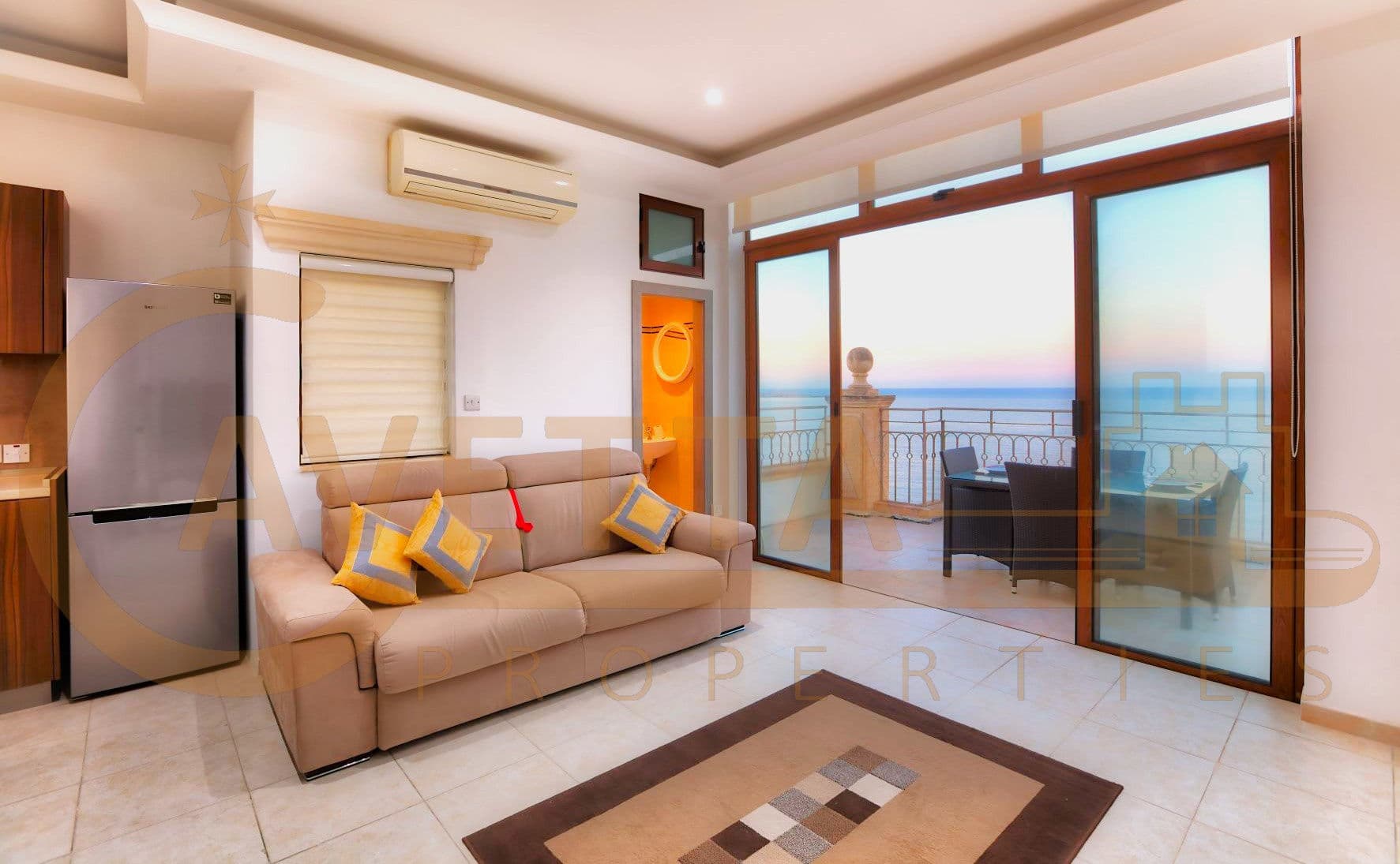1-Bedroom Penthouse for Rent in San Pawl il-Baħar
